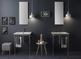 lavabo sospeso da appoggio