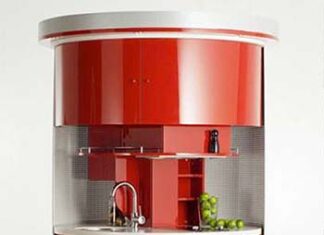 Mini cucina monoblocco
