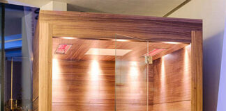 sauna a raggi infrarossi