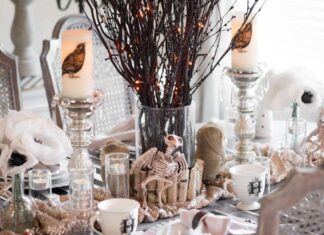 tavola per halloween