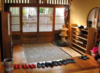 togliere scarpe in casa