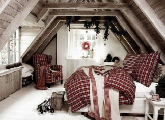 camera da letto Natale