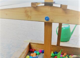 Sabbiera per bambini
