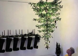 l'albero sottosopra di ariana grande